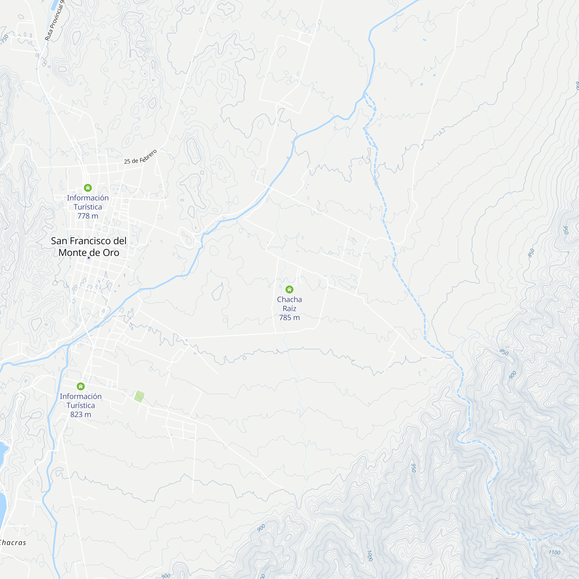 Chacha Raíz map