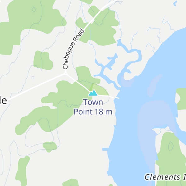 Map of Town Point