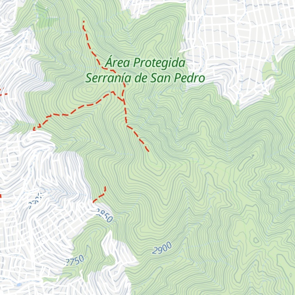 Map of Cerro Kirikiri