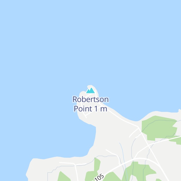 Map of Robertson Point