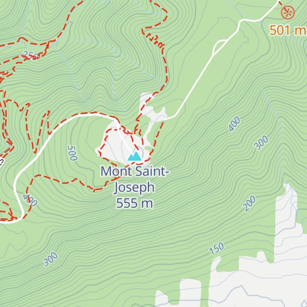 Map of Paroi d'escalade Secteur Est