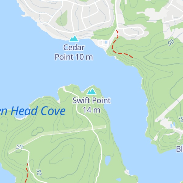 Map of Swift Point