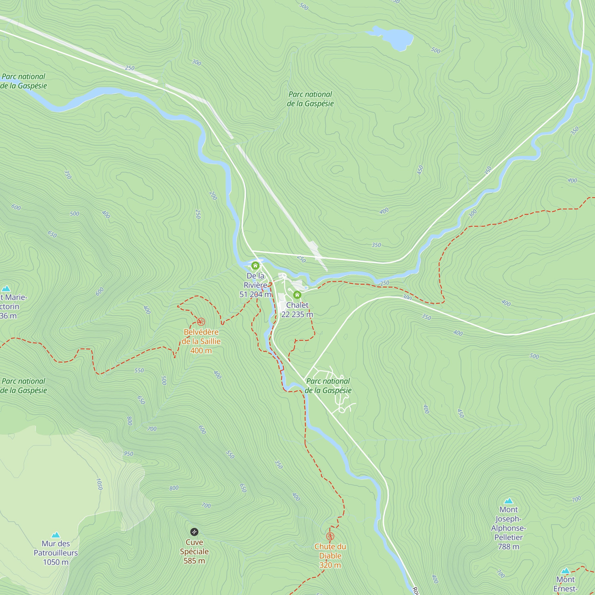 Chalet 21 map