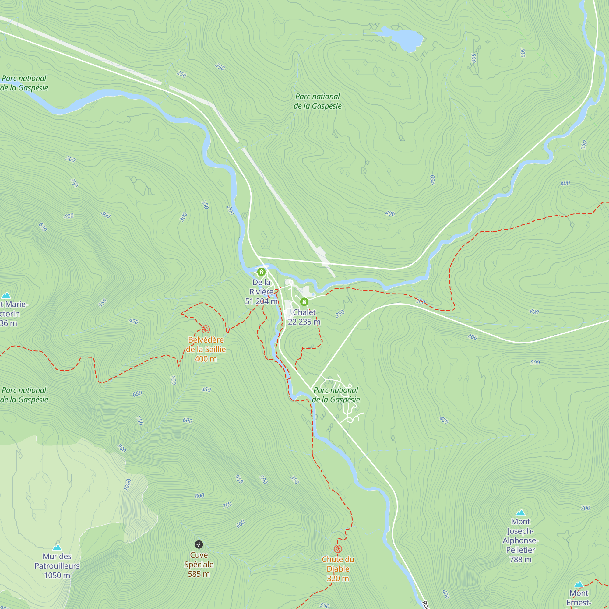 Chalet 21 map