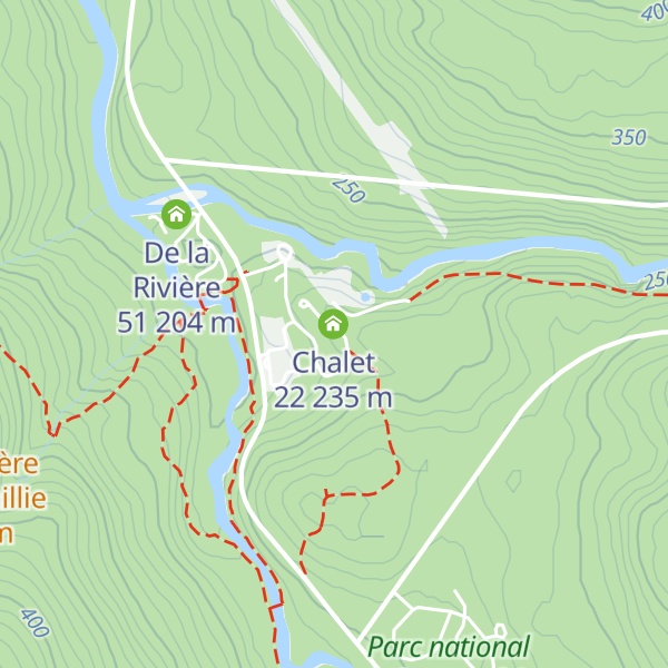 Map of Chalet 21