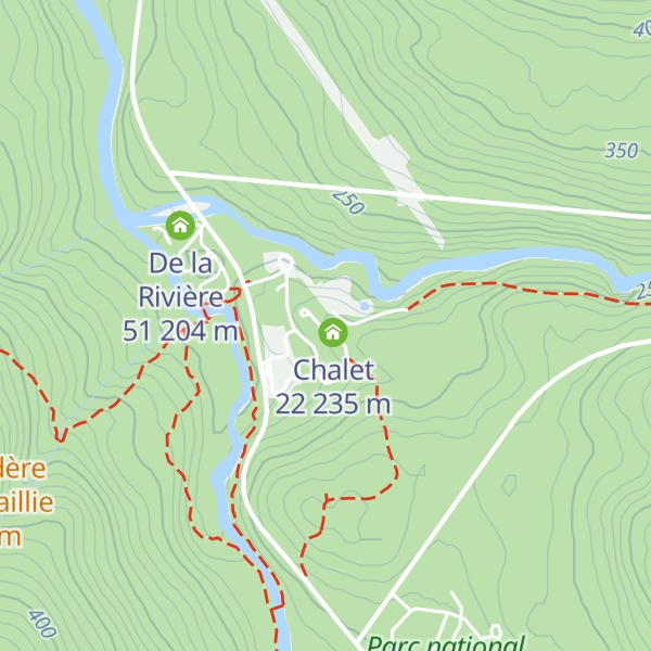 Map of Chalet 23