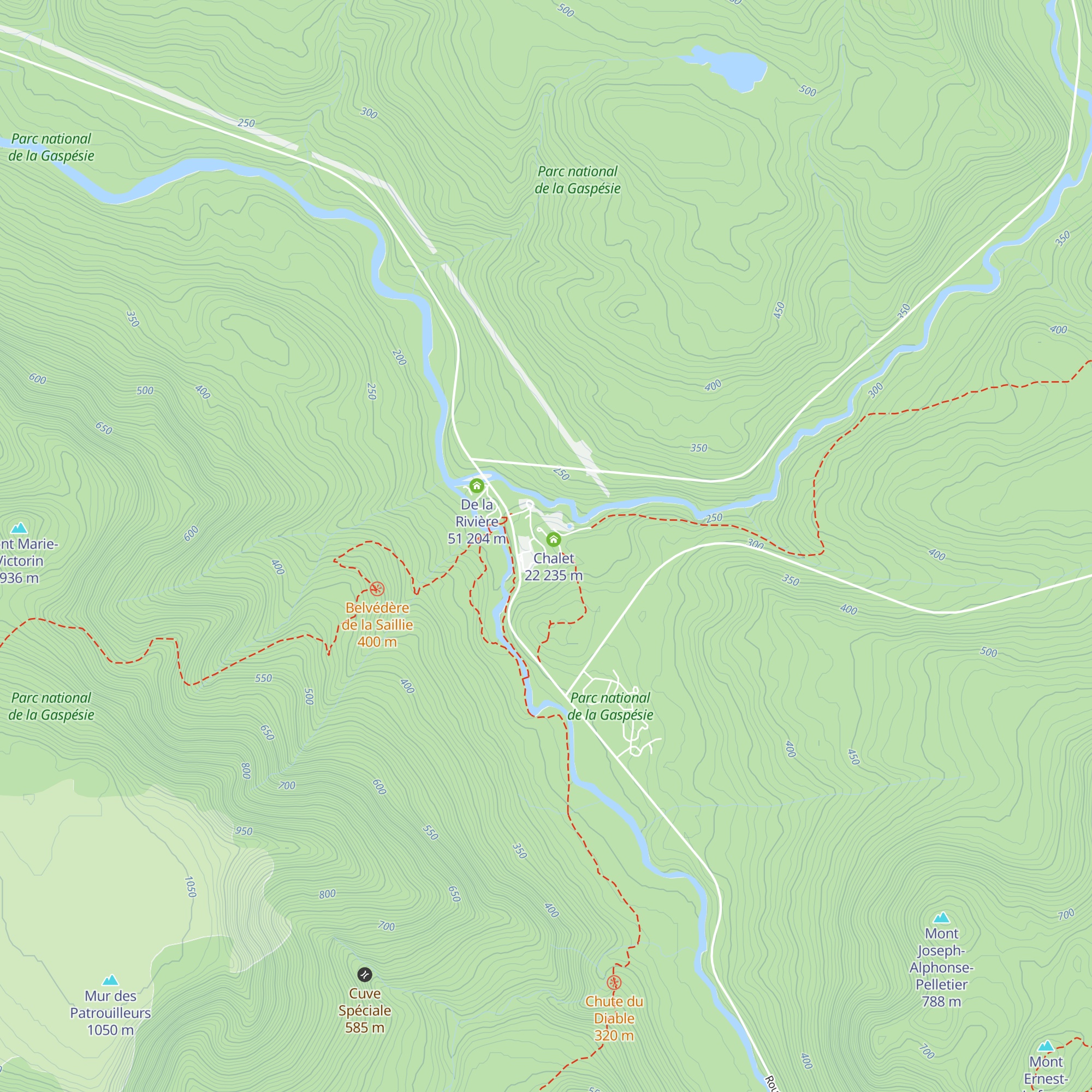 Le Mousqueton map