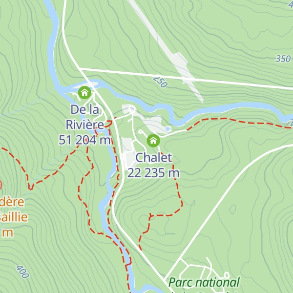 Map of Le Mousqueton