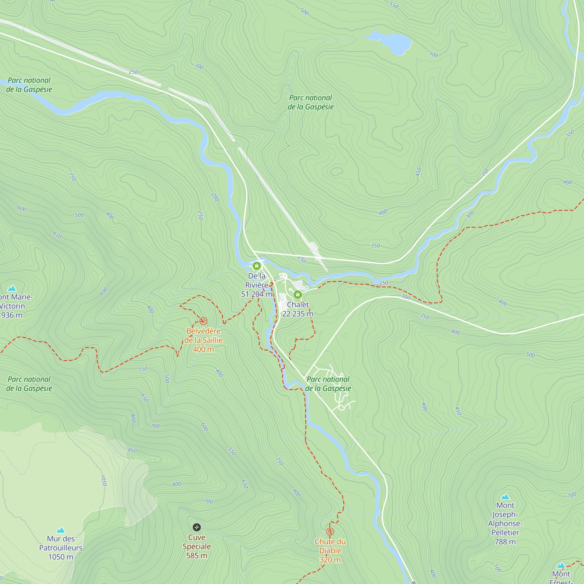 Chalet 25 map