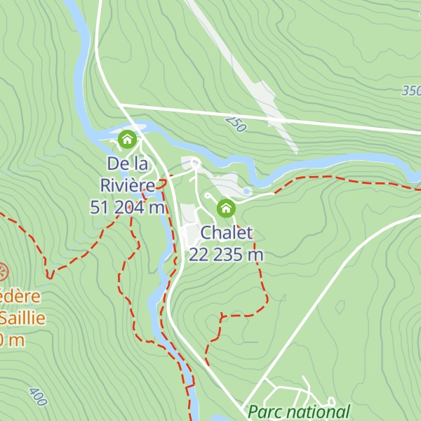 Map of Le Piolet
