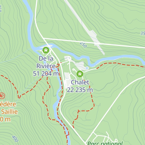Map of La Cordée