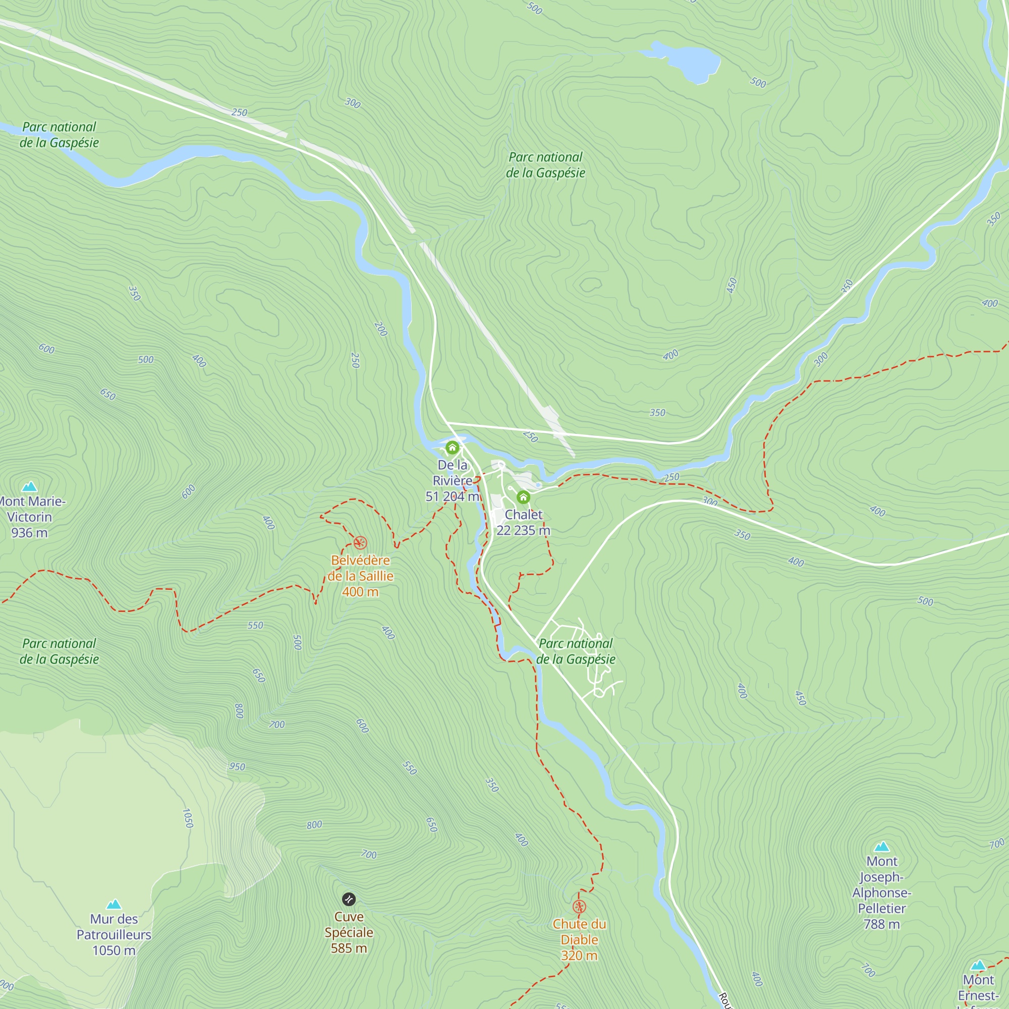 La Corniche map