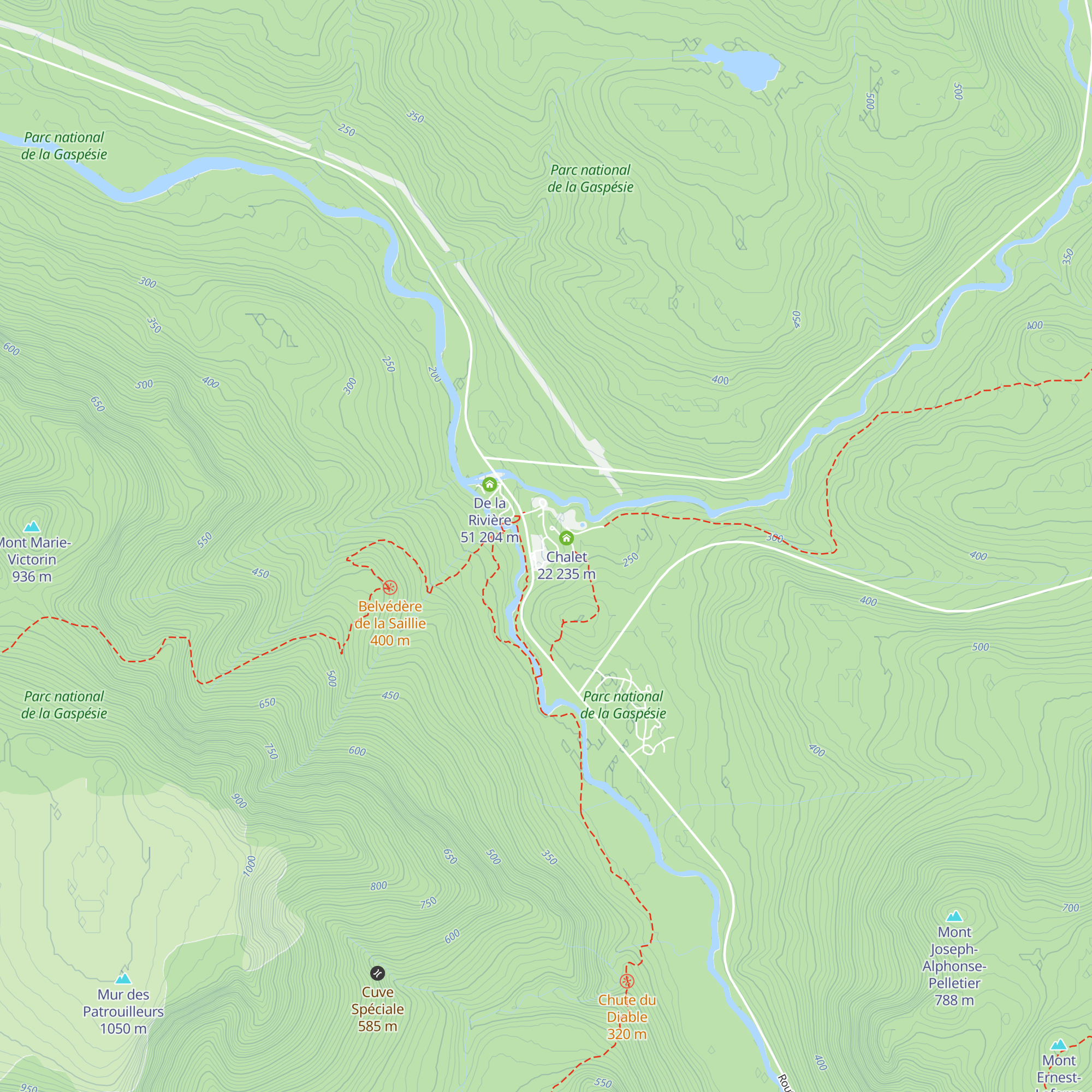 La Corniche map