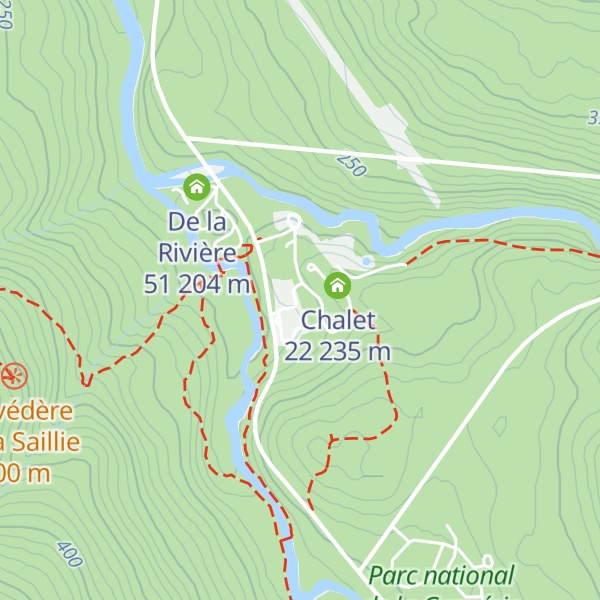 Map of La Corniche