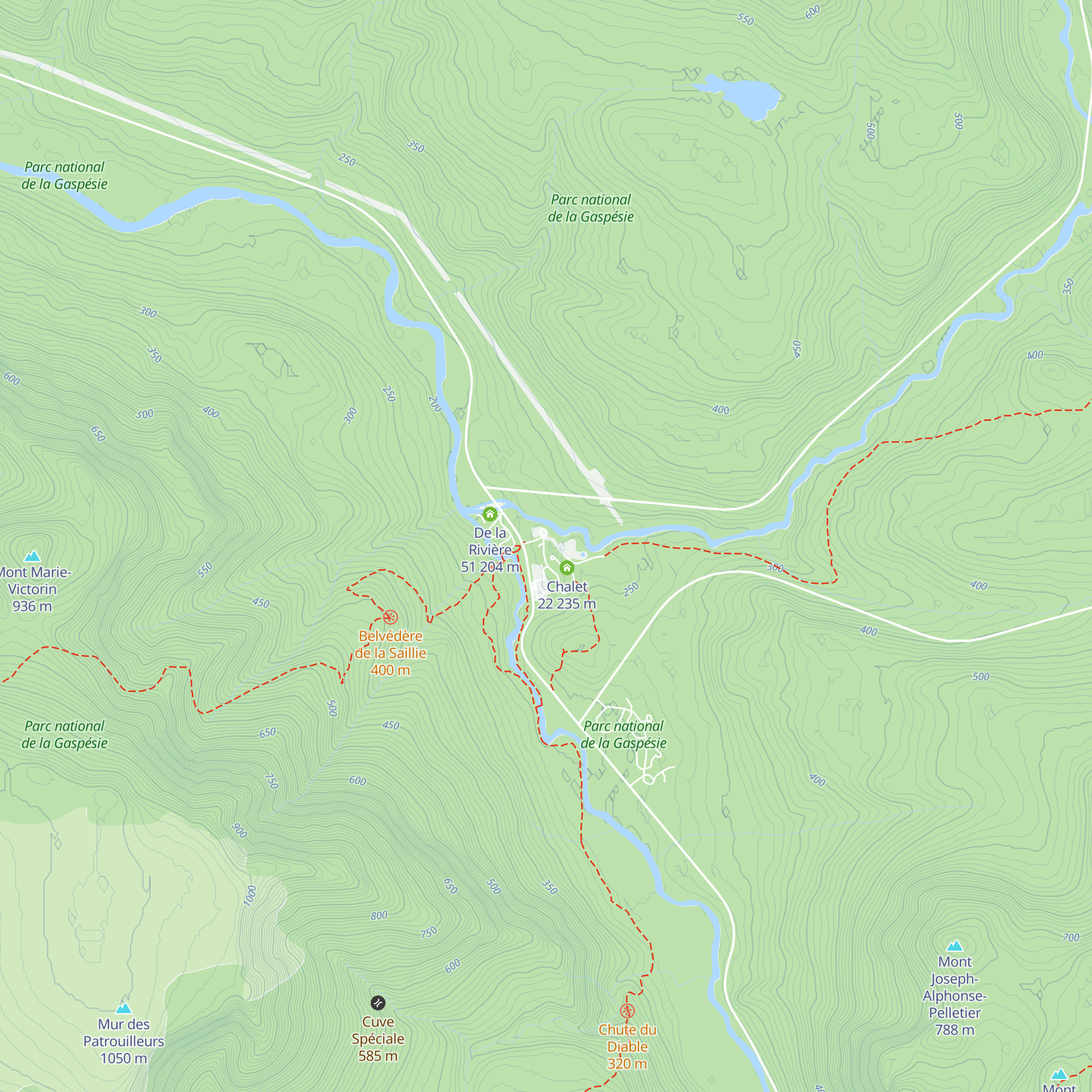 Le Repère map