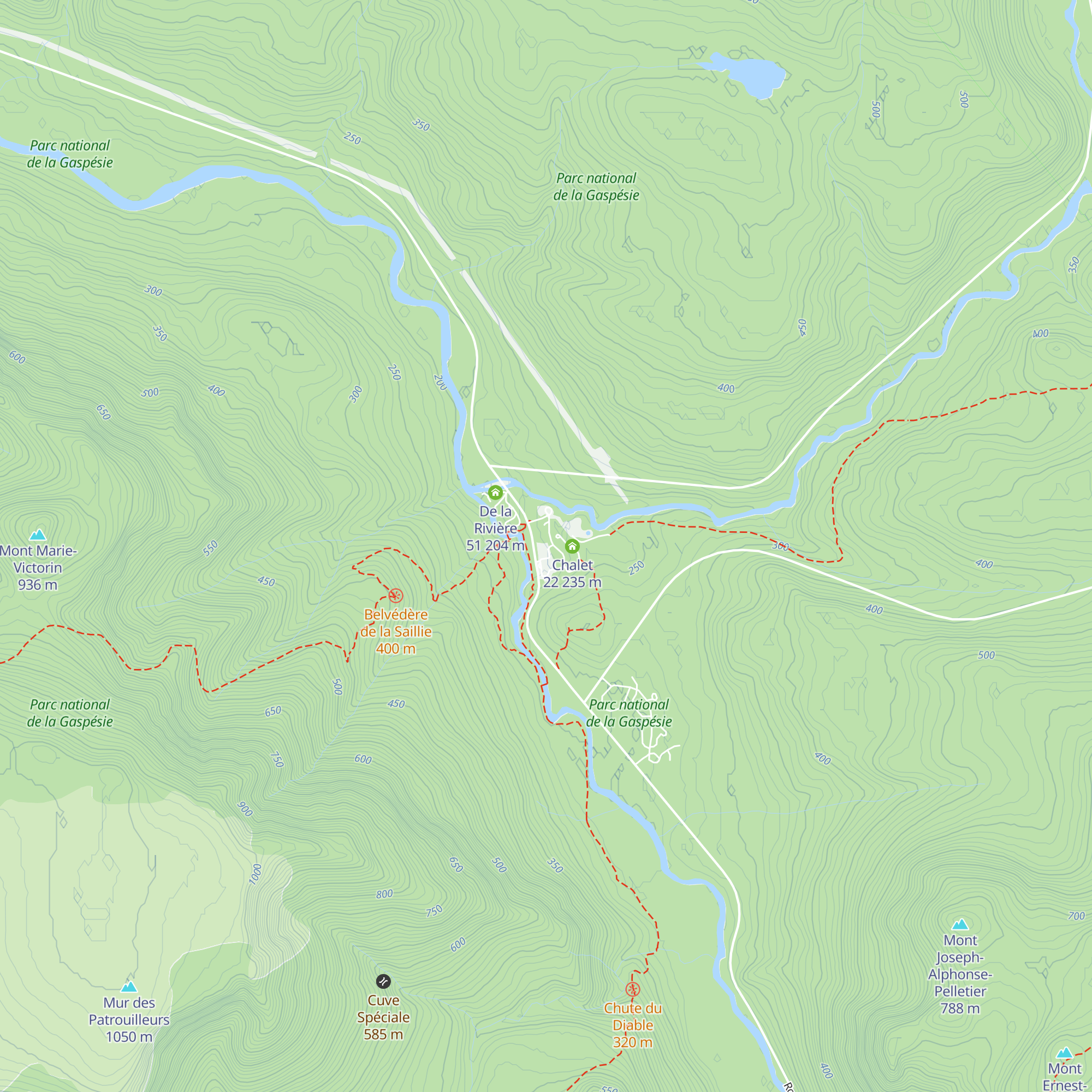 L'Escarpe map