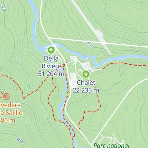 Map of L'Escarpe