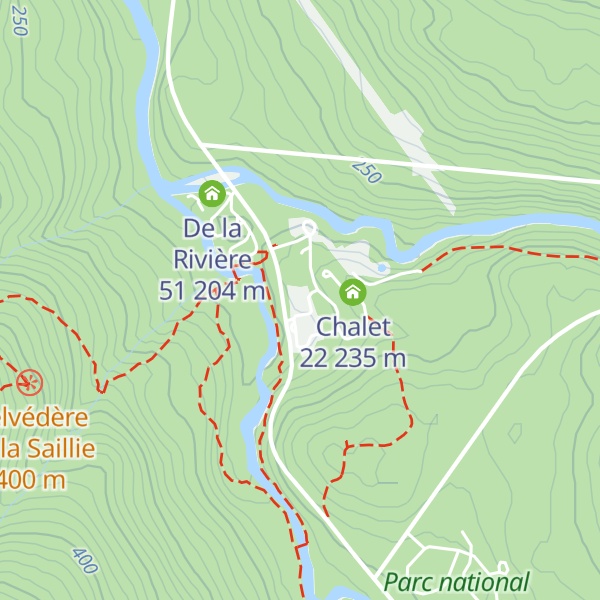 Map of Les Cimes