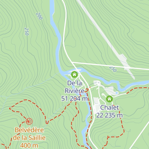 Map of De la Rivière 51