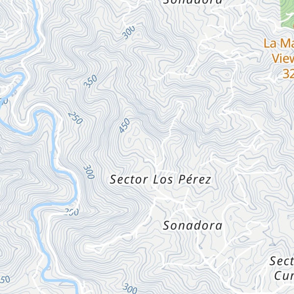 Map of Cerro del Chícharo
