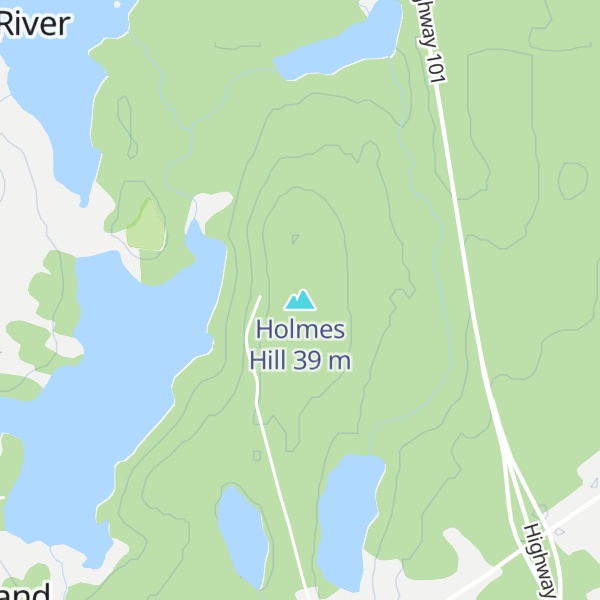Map of Holmes Hill