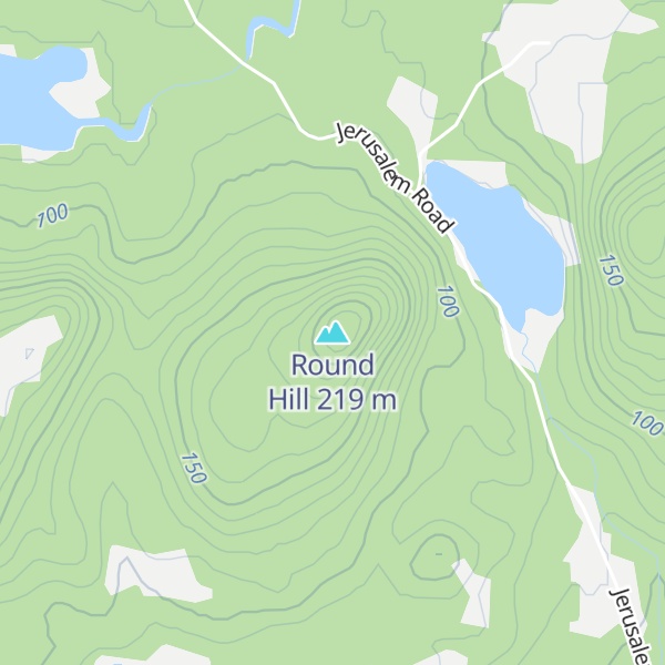 Map of Round Hill