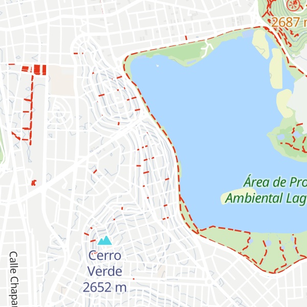 Map of Cerro Huayra K'asa