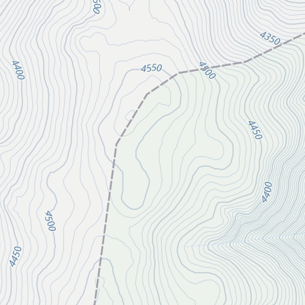 Map of Sierra de Quilmes o del Cajón