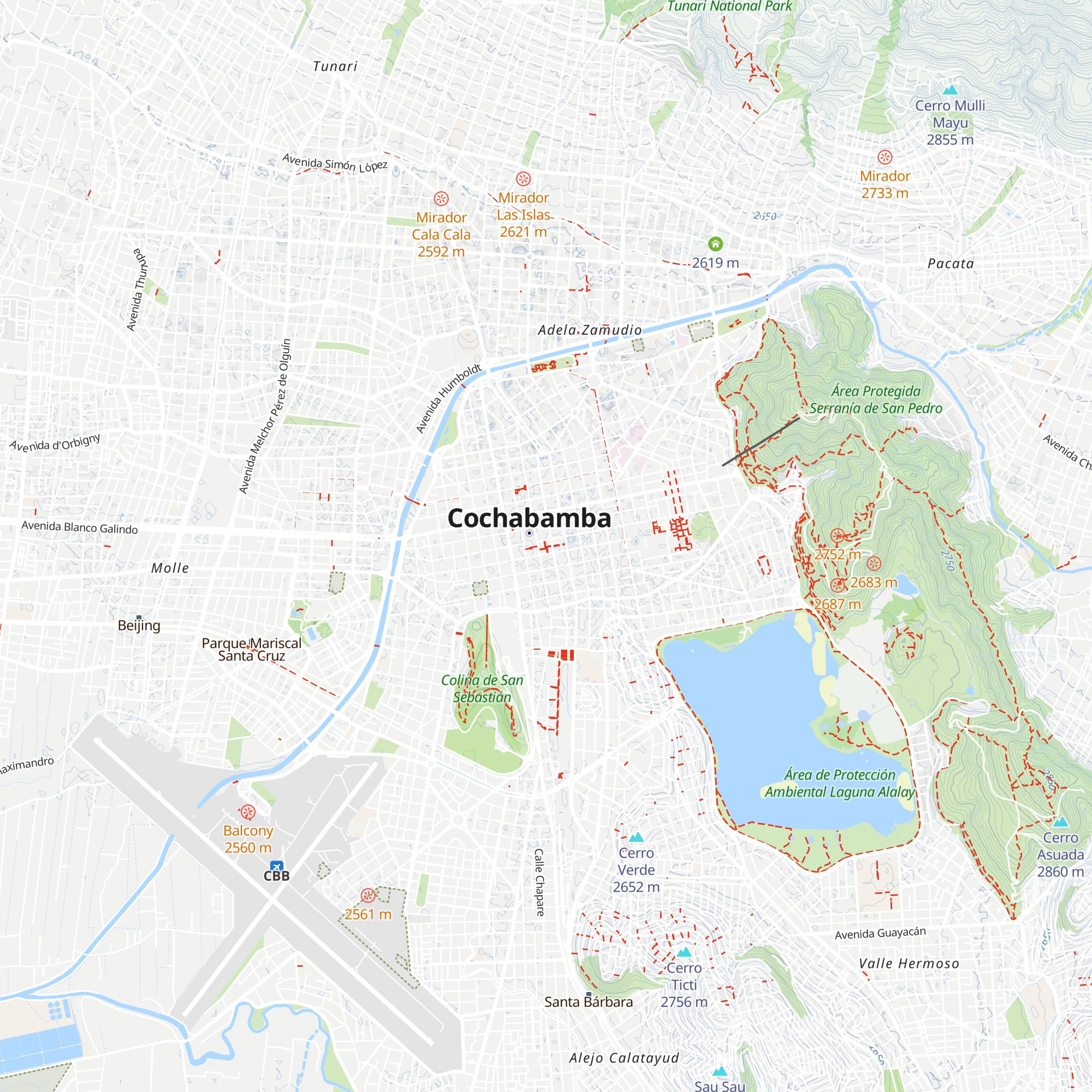 Tourist Attention Center map