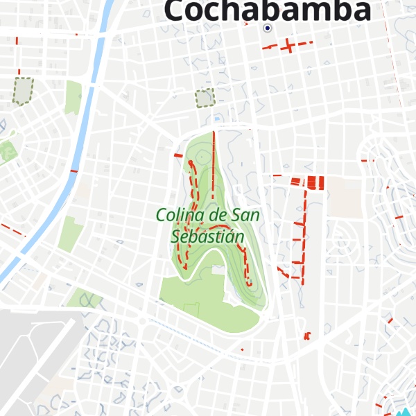 Map of Colina de San Sebastián