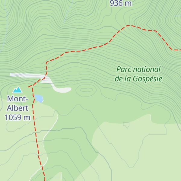 Map of Sommet Albert Nord