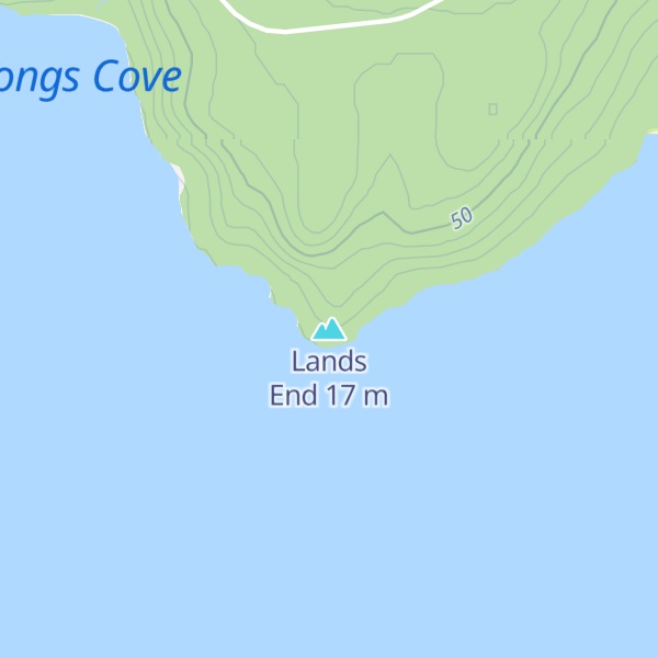 Map of Lands End