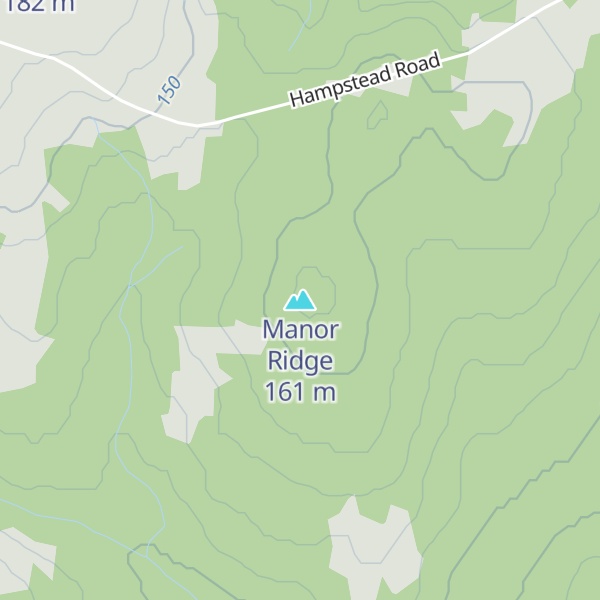 Map of Manor Ridge