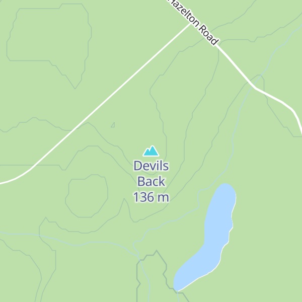 Map of Devils Back