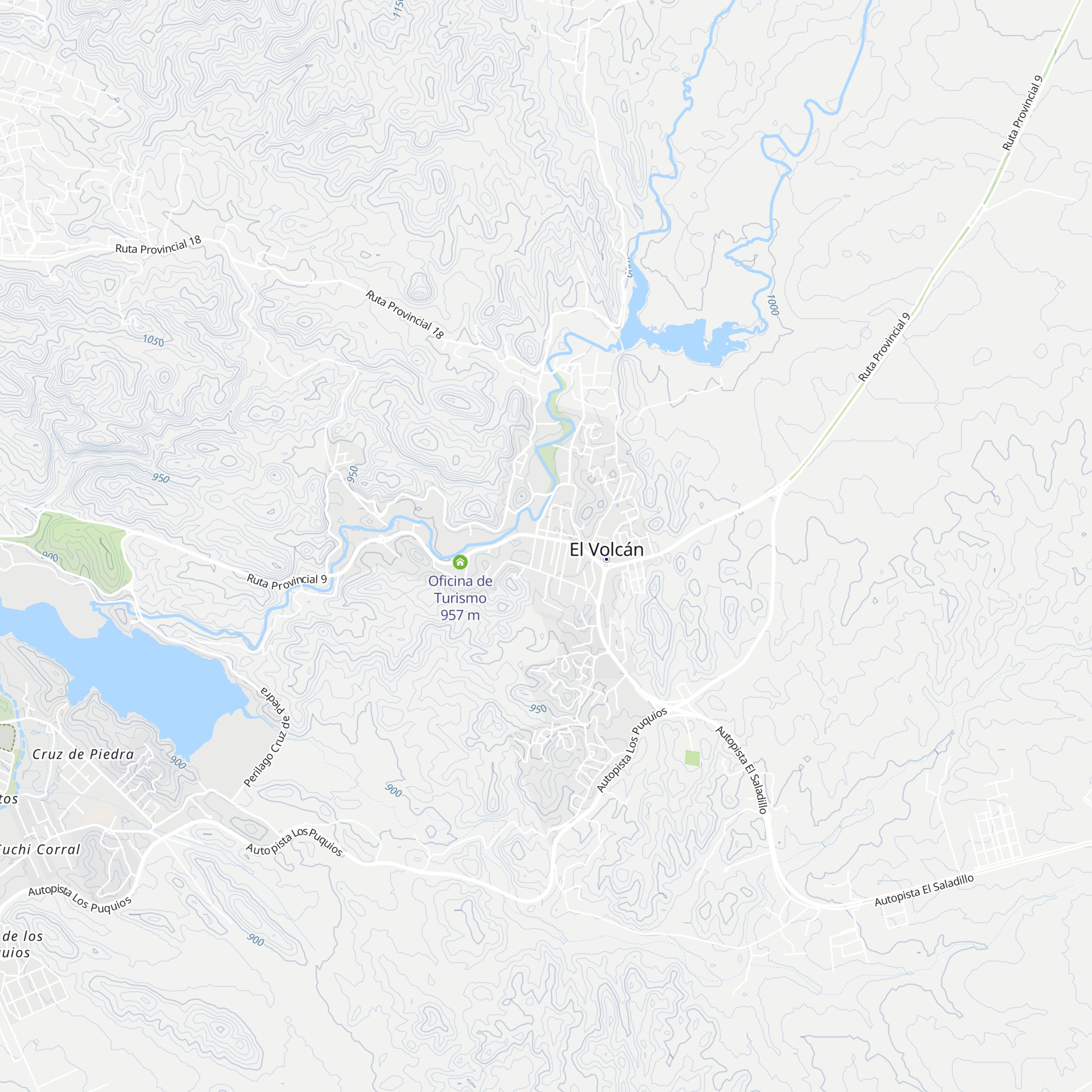 Cabañas Coca map