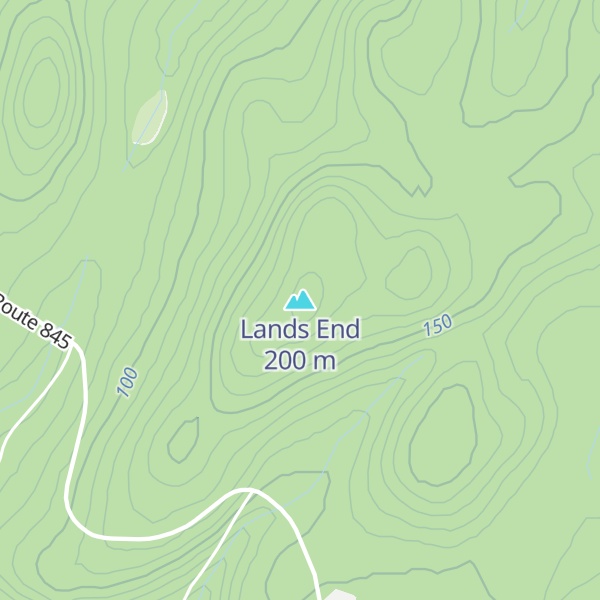 Map of Lands End