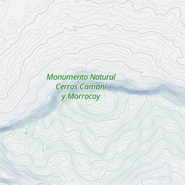 Map of Cerro Morrocoy