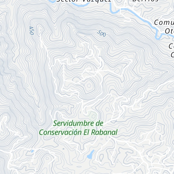 Map of Cerro Almirante