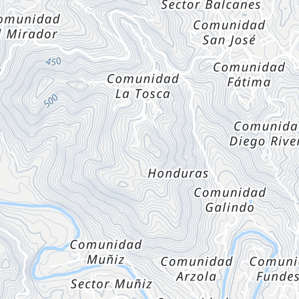 Map of Cerro Plana