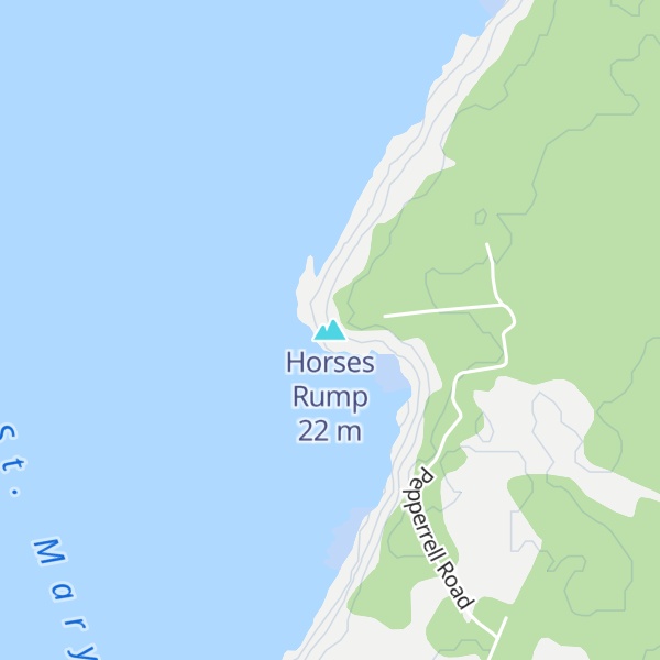 Map of Horses Rump