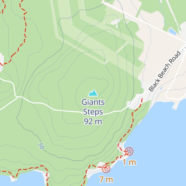 Map of Giants Steps