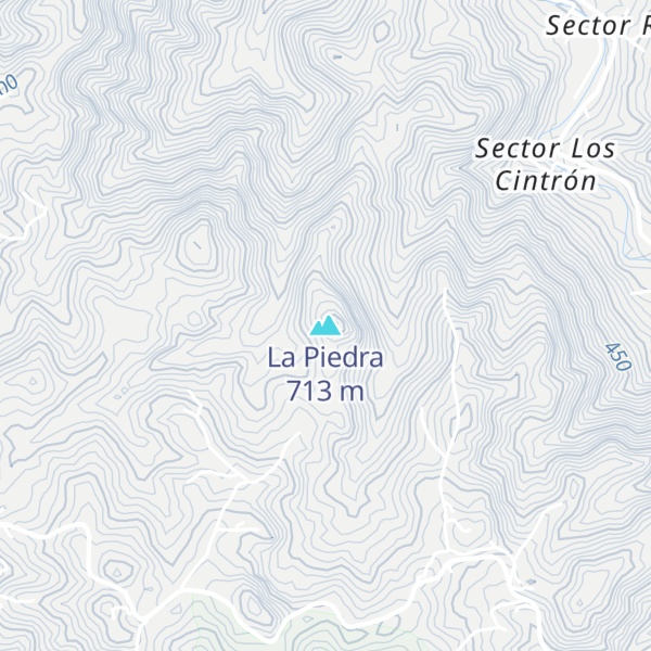 Map of La Piedra