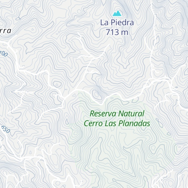 Map of Peña Domingo