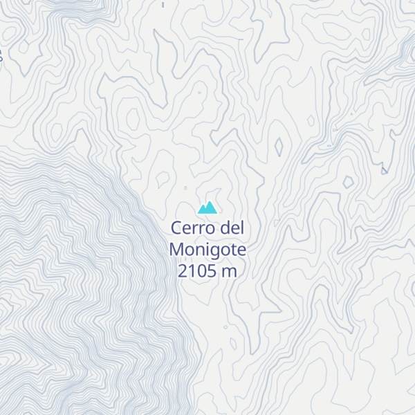 Map of Cerro del Monigote