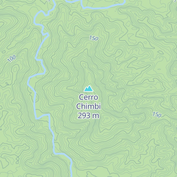 Map of Cerro Chimbi