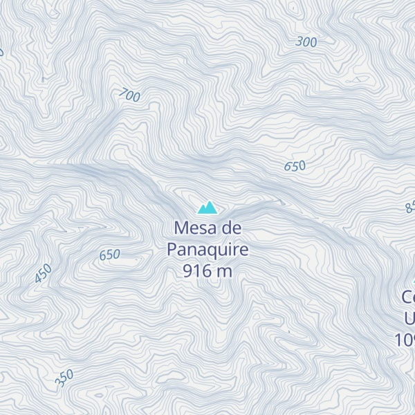 Map of Mesa de Panaquire