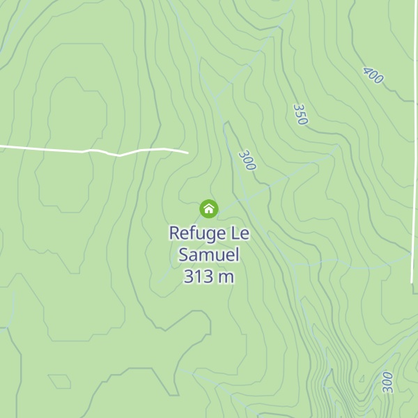 Map of Refuge Le Samuel