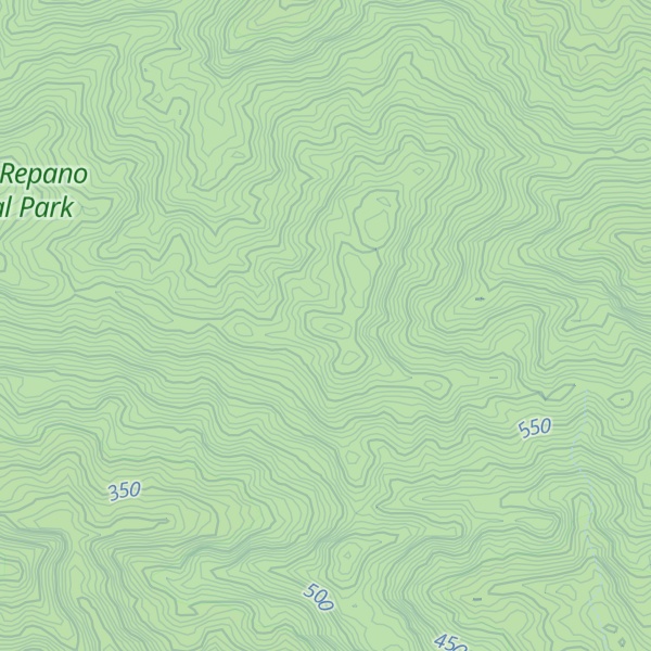 Map of Cerro Los Altos