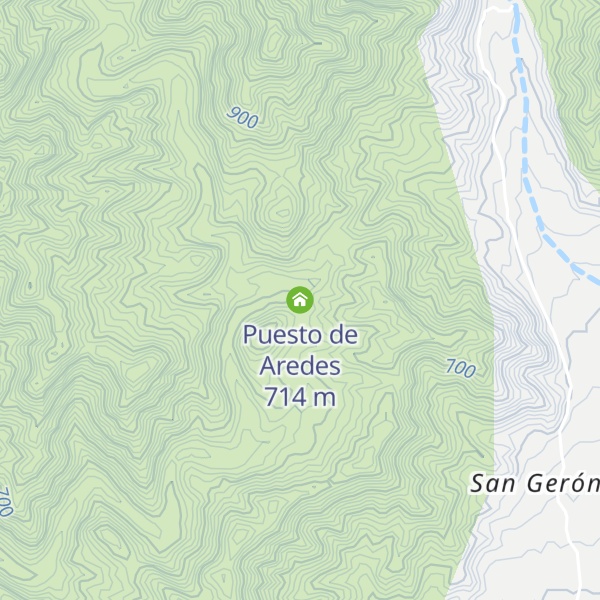 Map of Puesto de Aredes