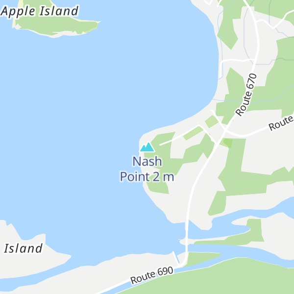 Map of Nash Point